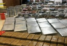 Sequestrate tre tonnellate di cocaina purissima
