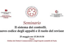 Paola. Nuovo seminario promosso dall’ODCEC sul codice degli appalti