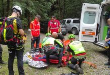 Orsomarso. Escursionista salvato. Era scivolato tra le rocce
