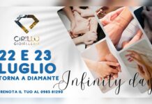 Diamante. 22 e 23 Luglio, Infinity day. Gioielleria Cirillo raddoppia. Attesa per evento.