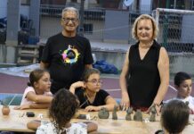 Belvedere M.mo, laboratorio di ceramica, commozione e solidarietà nel ricordo di Don Silvio