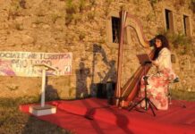 San Lucido. Successo per il concerto di Arpa nel piazzale adiacente l’Eremo di Santa Maria di Monte Persano