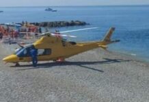Tirreno Cosentino. Grave malore in mare. Interviene elisoccorso sulla spiaggia