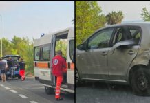 Tirreno Cosentino. Incidente sulla SS18