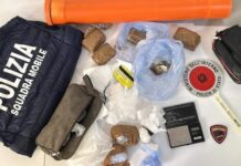Cocaina e Hashish. Un arresto. Sequestrata la droga