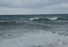 Tirreno Cosentino. Uomo disperso in mare.