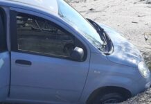 Tirreno Cosentino. Auto sprofonda in una voragine