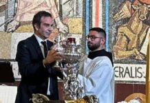 Paola, Occhiuto alla cerimonia di accensione della lampada votiva: “San Francesco benedici la Calabria”