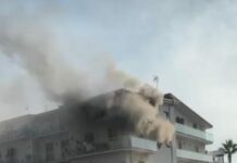 Terrore sul Tirreno Cosentino, hotel in fiamme. 98 persone evacuate