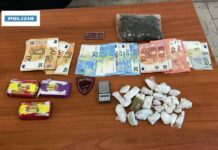 In possesso di mezzo chilo di sostanze stupefacenti. In arresto insostenibile cosentino