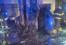 In fiamme la colonnina di un distributore di benzina: pericolo scampato per due giovani nel Cosentino