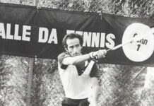 Brilla in cielo la stella di Sandro Rabissoni, mitico tennista di Paola