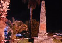 Belvedere M.mo, obelisco di Capotirone pericolante. Interdetta la zona – FOTO