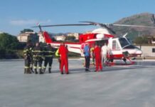 Tirreno Cosentino. Uomo disperso. Momenti di grande apprensione