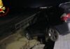 Auto coinvolta in incidente stradale sul lungomare finisce sulla spiaggia
