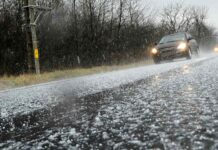Raffiche di vento, pioggia e grandine. Il maltempo sferza sul Tirreno Cosentino