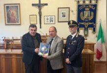 Paola, il Sindaco Perrotta incontra il neo Questore della Provincia di Cosenza, Dott. Borelli: «Piena sinergia»