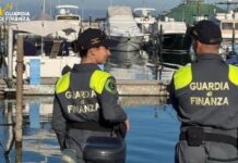 Imbarcazioni di lusso battenti bandiera estera non dichiarate:Finanza individua beni per 500.000 euro