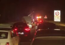 Disagi e code sulla SS107 dopo la doppia galleria: fango, detriti e alberi sulla carreggiata