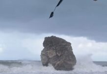 Piegato dai danni tutto il Tirreno cosentino. A rischio lo Scoglio della Regina