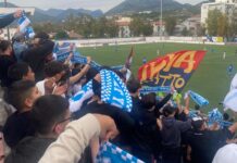 Praia, razzo verso gli ospiti. La società ASD Digiesse condanna il gesto e prende le distanze dai tifosi violenti: «Comportamenti inaccettabili»