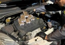 Cetraro, maxi sequestro di droga. Oltre otto chili di Hashish