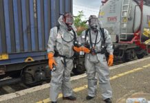 Allarme sul Tirreno Cosentino per un treno merci con acido solforico: l’intervento dei Vigili del Fuoco scongiura il pericolo