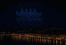 Belvedere M.mo ‘Dalle Mura al Cielo’ l’estate 2026 si chiude con lo spettacolo dei droni sul mare