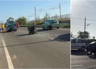 Incidente sulla SS18 a Belvedere Marittimo: scontro tra auto e moto nei pressi del Ponte di Ferro